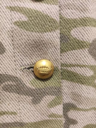 La Condesa vestido tipo militar camuflaje 