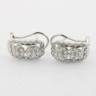 Pendientes oro con brillantes