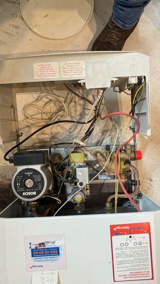 Caldera de gas Junker estanca