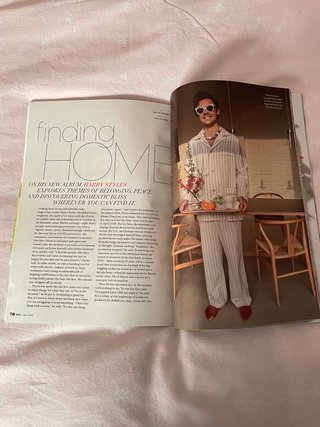 Revista Better home and gardens Harry Styles