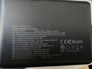 Cargador 240W GaN USB / USB-C