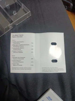 Colección cassettes musica clásica