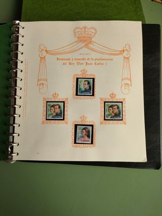 Sellos Proclamación Juan Carlos I