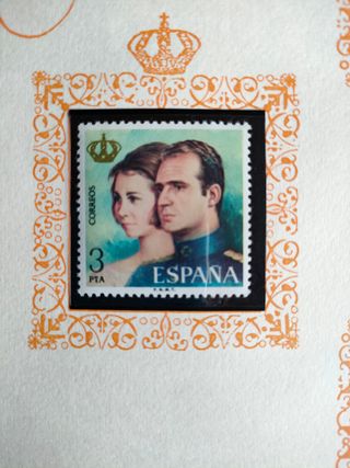 Sellos Proclamación Juan Carlos I