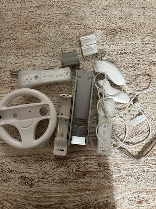 wii Nintendo con giochi e balance board