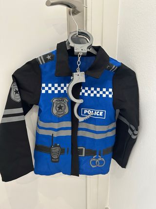 disfraz chaqueta policia