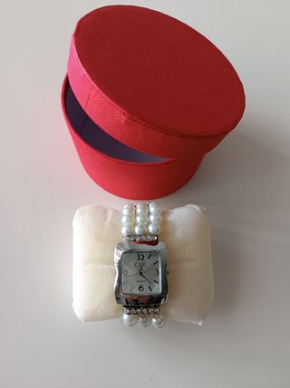 Reloj Quartz Stainless Steel Mujer