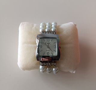 Reloj Quartz Stainless Steel Mujer