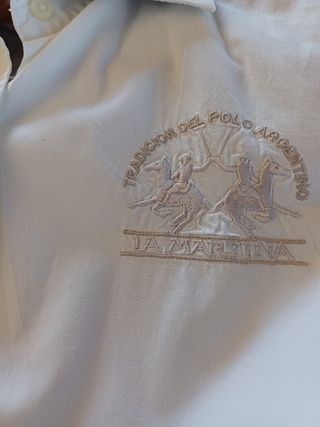 CAMISA BLANCA "LA MARTINA" (mujer)