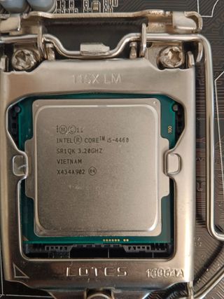 Placa base intel gen 4 + i5 4460 + 4gb ram