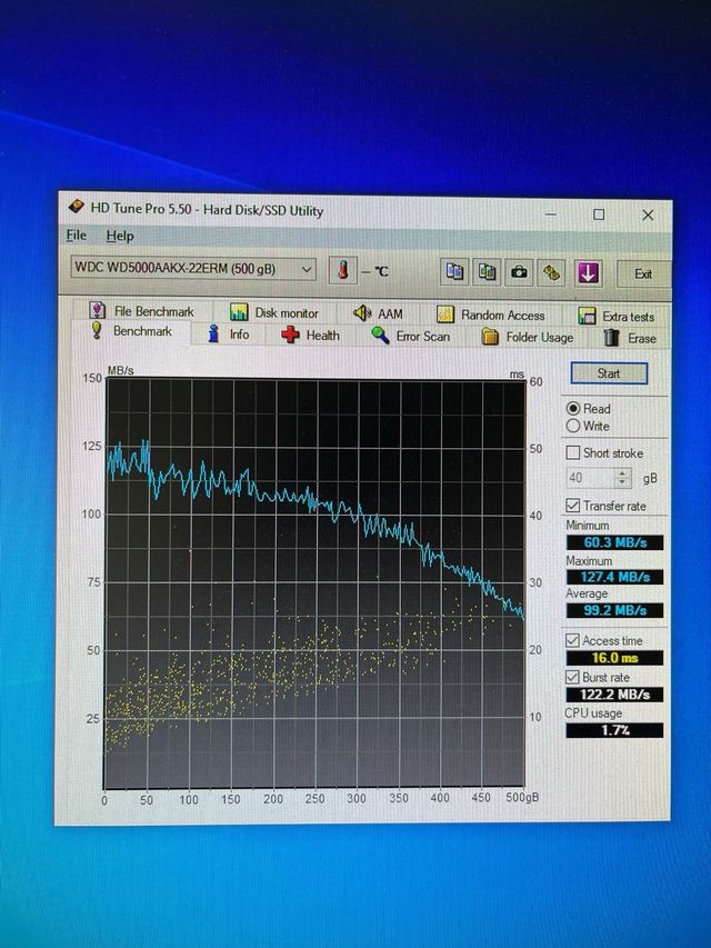 Dsico duro HDD WD 500gb sata 3,5”
