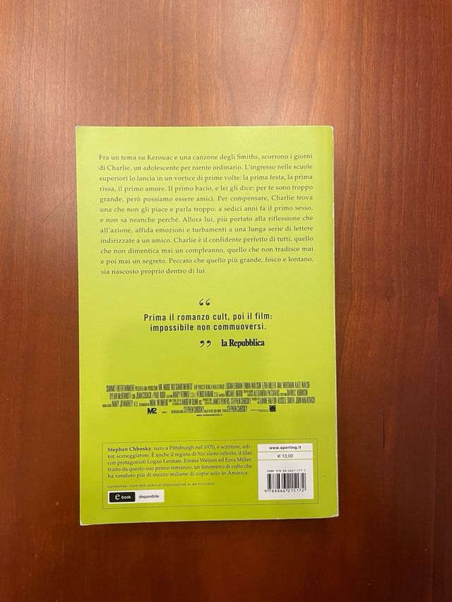 Noi siamo infinito ~ ragazzo da parete