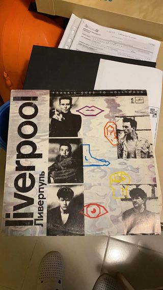 Lp Frankie goes to Holliwood Liverpool russia 1989