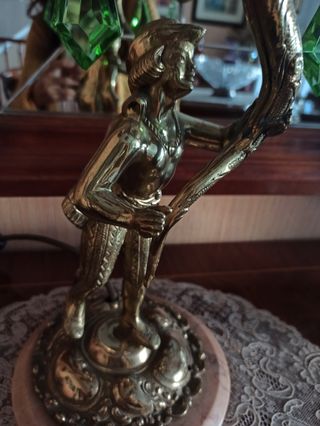 2 CANDELABROS de BRONCE antiguo