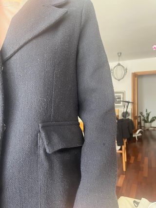 americana blazer azul marino