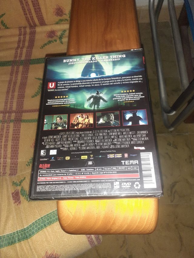 bunny The Killer Thing Dvd SuperDescatalogada
