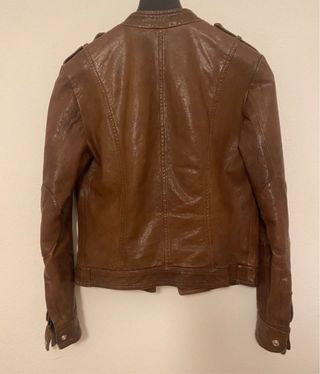 giacca biker pelle artigianale