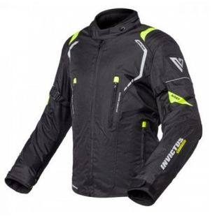 CHAQUETA MOTO INVICTUS ARES NEGRA TALLA XL