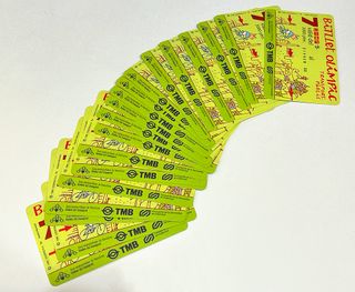 20 BILLETES DE TRANSPORTE OLIMPIADAS 92 BARCELONA 