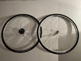 Ruedas mavic bujes dura ace michelin