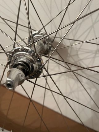 Ruedas mavic bujes dura ace michelin