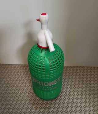 Botella sifón vintage