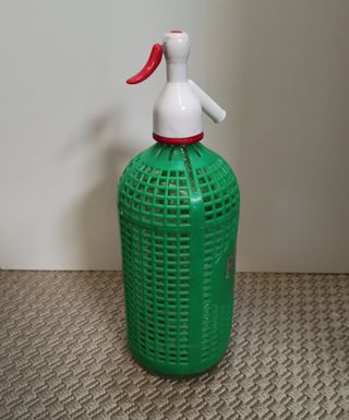 Botella sifón vintage