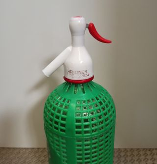 Botella sifón vintage