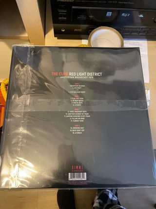 Lp Cure red light district 2lp 1979 colorati rosso