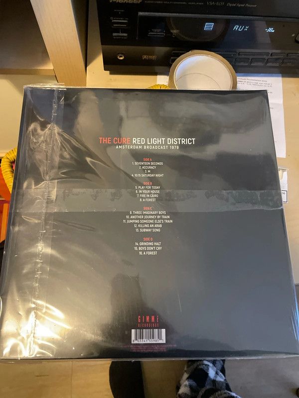 Lp Cure red light district 2lp 1979 colorati rosso