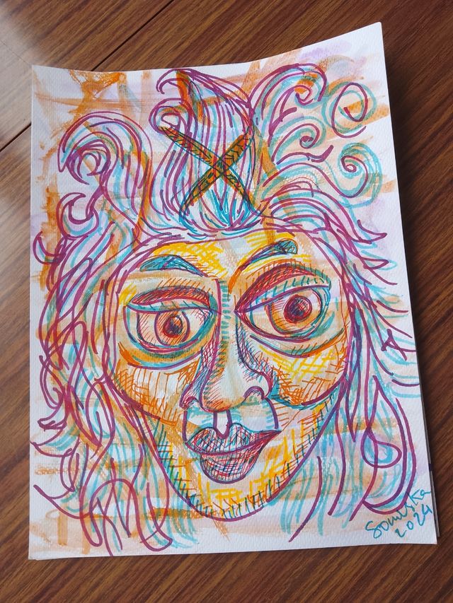 Ilustraciones de dibujos coloridas