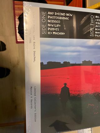 Lp Depeche Mode Les bains douches parigi 1981