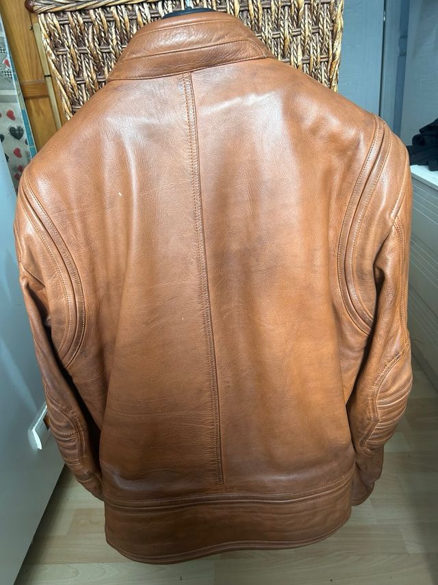 giacca da moto in pelle