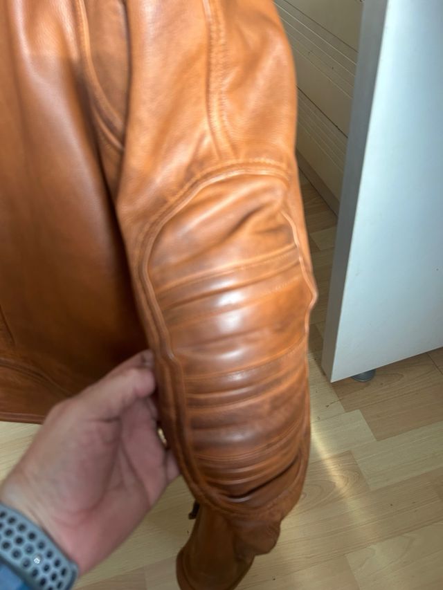 giacca da moto in pelle