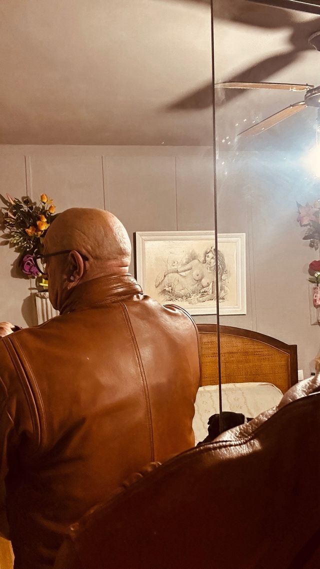 giacca da moto in pelle