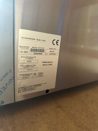 HORNO DE CONVECCION A ESTRENAR BANDEJAS 60X40