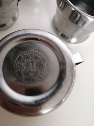 Juego de café italiano. Bandeja y azucarero.