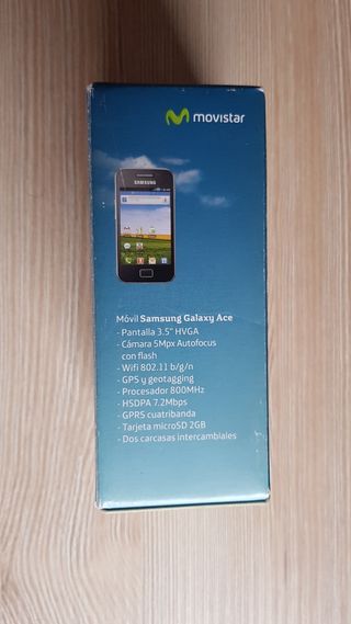 Caja Samsung Galaxy Ace S5830 + Funda