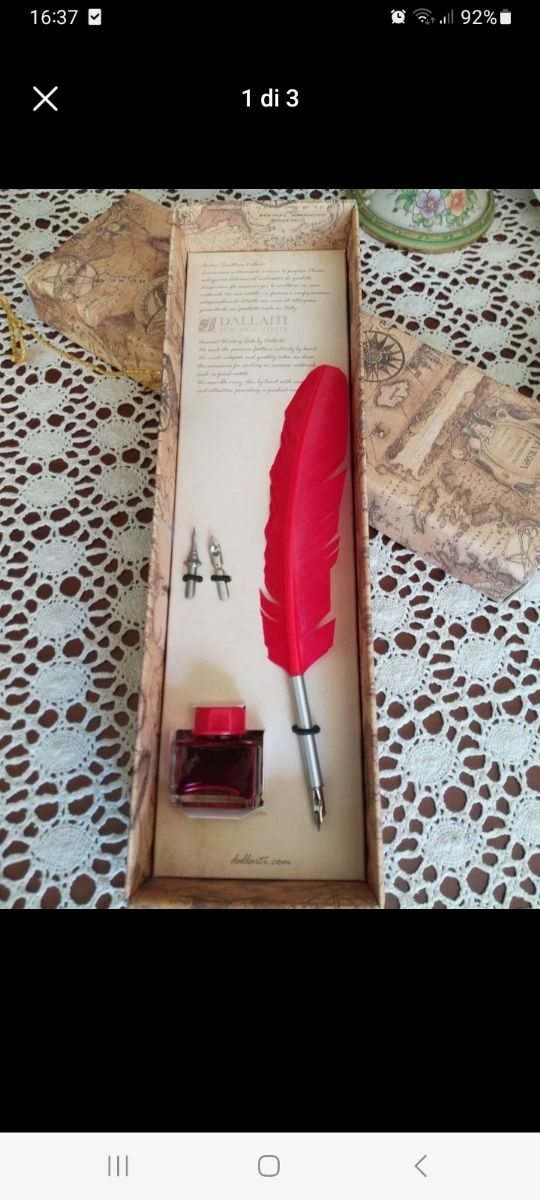 Penna a piuma Dallaiti