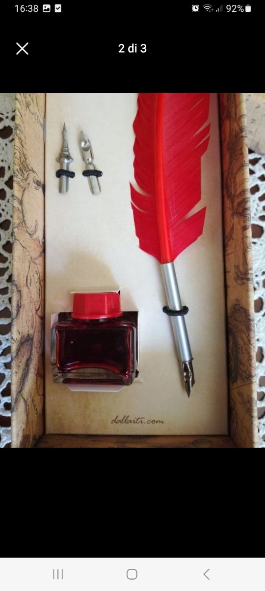 Penna a piuma Dallaiti