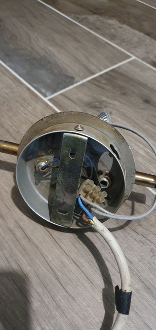 Lotto 3 faretti armadio vintage