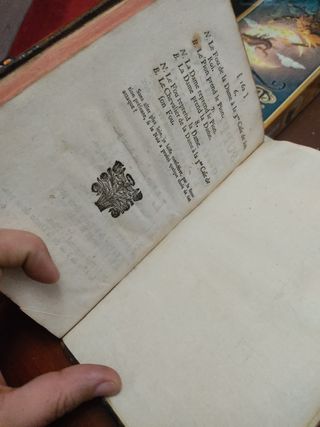 Libro antiguo ajedrez