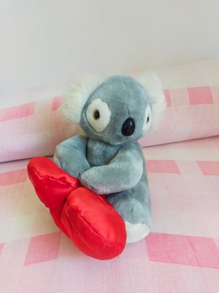 Peluche koala corazon