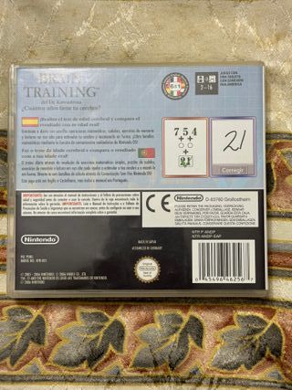 Juego Nintendo DS Brain Training