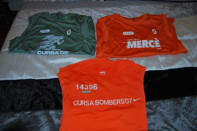 Camisetas running de carreras atléticas populares