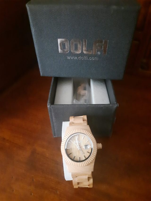 Orologio da polso in legno 