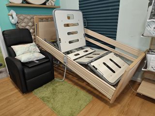 Cama electrica elevable Pardo