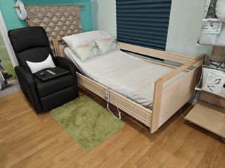 Cama electrica elevable Pardo