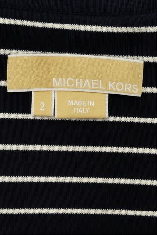 Michael Kors Vestido Tubo Rayas con Cinturón