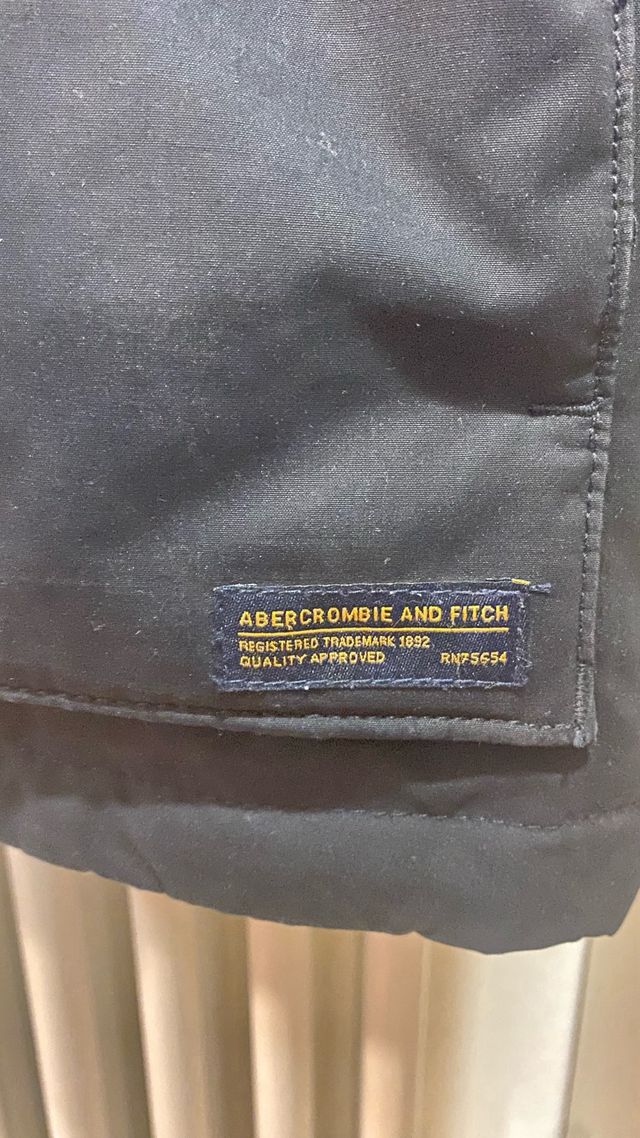Abercrombie & Fitch Parka uomo nero